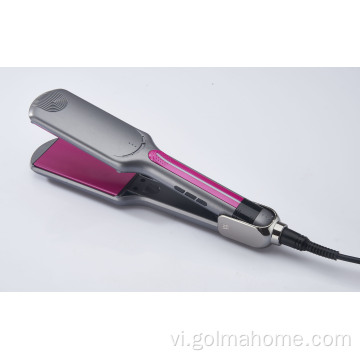 USB Sạc du lịch không dây Đèn LED ánh sáng gốm phủ gốm bàn chải máy duỗi tóc bằng sắt phẳng